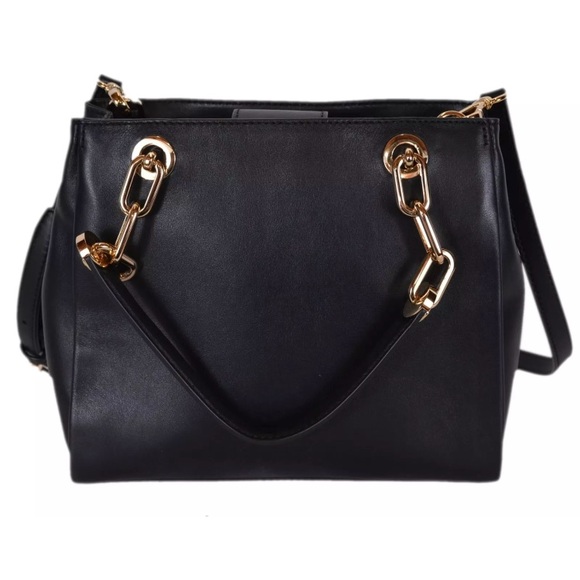 SOLD⛔️Authentic Michael Kors ruffled leather satch - Picture 6 of 8